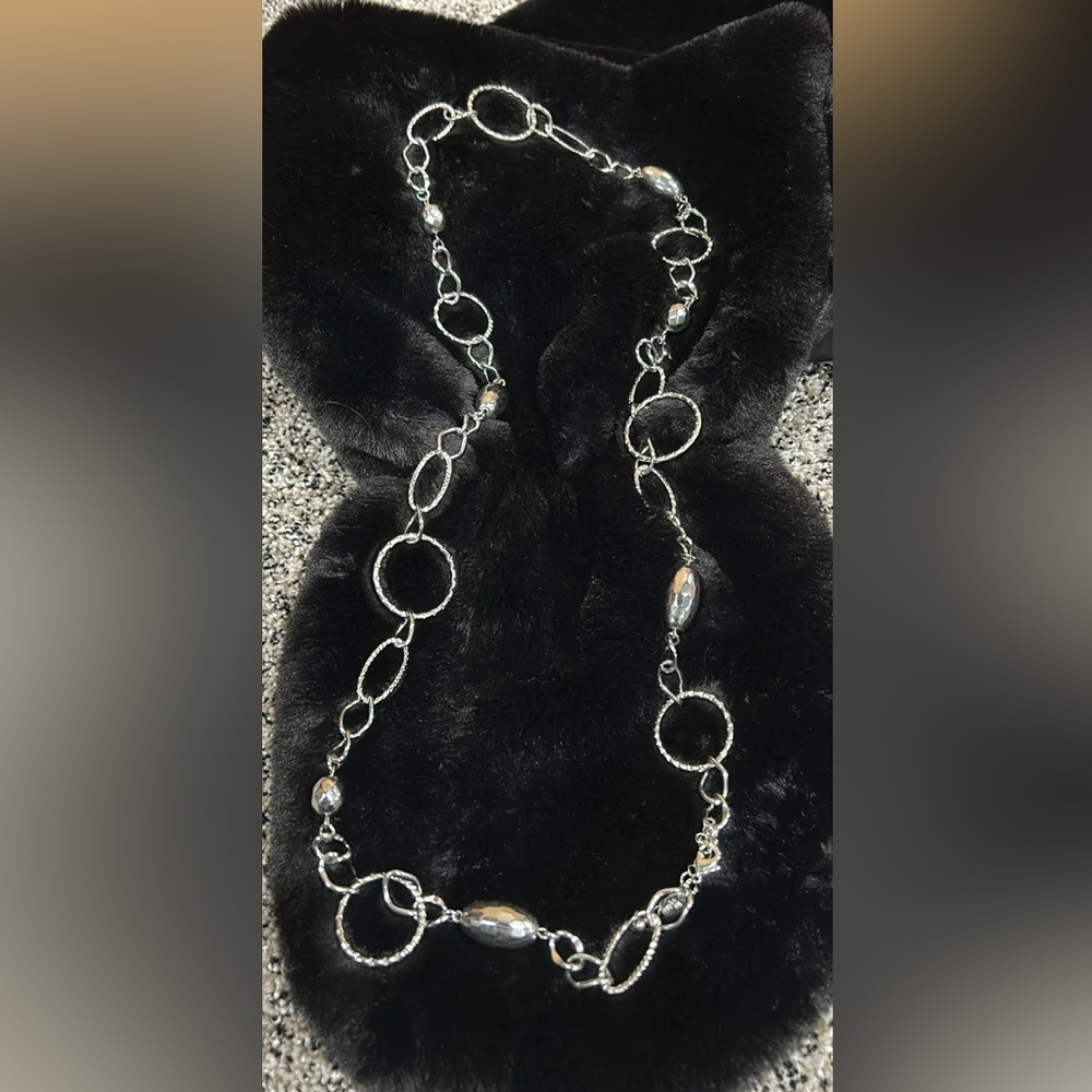 Lia Sophia - Elegant Silver Chain Necklace